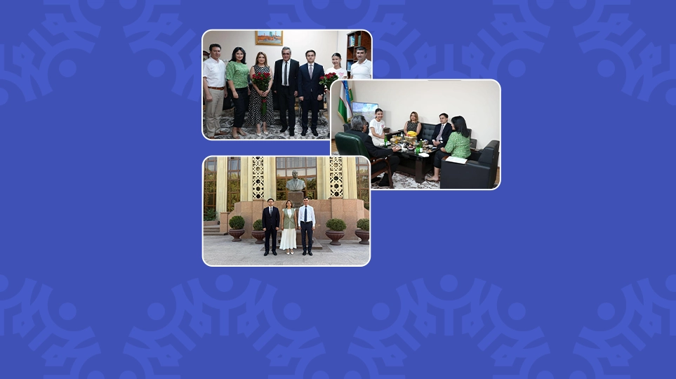 AHİK-in və MİHİ-nin nümayəndə heyəti Özbəkistana rəsmi səfərdə idi